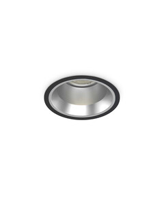 LED Луна за баня за вграждане OFF FI 15W 4000K NERO 266565 Ideal Lux | Osvetlenieto.bg