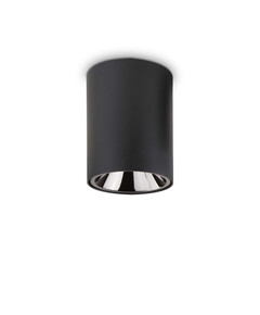 LED Луна за открит монтаж NITRO PL D09 ROUND NERO 205984 Ideal Lux 15W 3000K | Osvetlenieto.bg