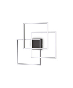 LED Плафон FRAME PL QUADRATO NERO 3000K 270678 Ideal Lux | Osvetlenieto.bg
