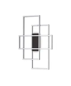 LED Плафон FRAME PL RETTANGOLO NERO 270661 Ideal Lux 31W 3000K | Osvetlenieto.bg