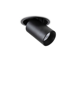 LED Спот за вграждане NOVA FI 12W 3000K NERO 248189 Ideal Lux | Osvetlenieto.bg