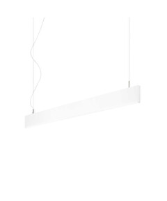 LED Висяща линейна лампа STEEL SP2 D20 BI-EMISSION WIDE 4000K BIANCO 268231 Ideal Lux  | Osvetlenieto.bg