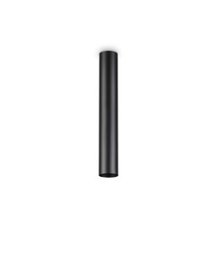 Луна за открит монтаж LOOK PL1 ROUND D60 H400 NERO 233192 Ideal Lux 1xGU10 | Osvetlenieto.bg