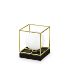 Настолна лампа LINGOTTO TL1 SMALL OTTONE 259222 Ideal Lux 1xG9 | Osvetlenieto.bg