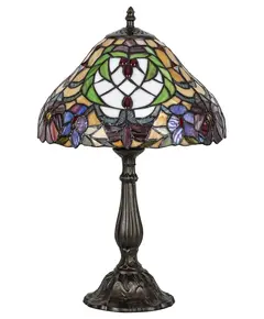 Настолна лампа Tiffany Mirella 8090 Rabalux 1xE27 | Osvetlenieto.bg