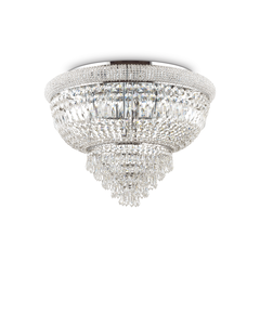 Плафон DUBAI PL24 CROMO 243566 Ideal Lux 24xE14 | Osvetlenieto.bg