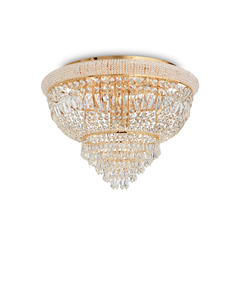 Плафон DUBAI PL24 OTTONE 243498 Ideal Lux 24xE14 | Osvetlenieto.bg