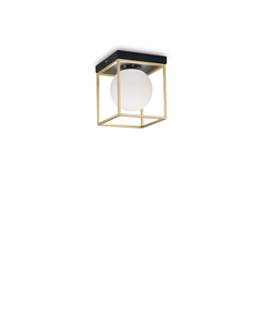 Плафон LINGOTTO PL1 OTTONE 198132 Ideal Lux 1xE14 | Osvetlenieto.bg