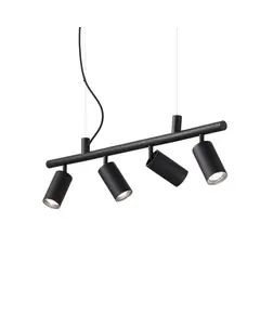 Полилей DYNAMITE SP4 NERO 231341 Ideal Lux 4xGU10 | Osvetlenieto.bg