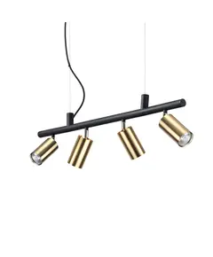 Полилей DYNAMITE SP4 OTTONE SATINATO 244624 Ideal Lux 4xGU10 | Osvetlenieto.bg