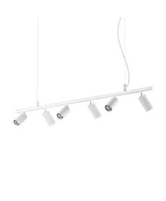 Полилей DYNAMITE SP6 BIANCO 231433 Ideal Lux 6xGU10 | Osvetlenieto.bg