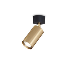 Спот DYNAMITE AP1 ROUND OTTONE 244662 Ideal Lux 1xGU10 | Osvetlenieto.bg