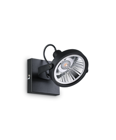 Спот GLIM PL1 NERO 200231 Ideal Lux 1xGU10 | Osvetlenieto.bg