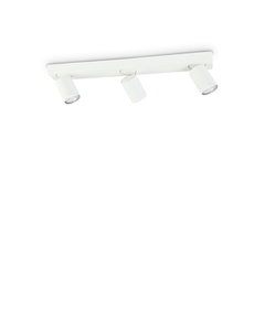 Спот RUDY PL3 ROUND BIANCO 229065 Ideal Lux 3xGU10 | Osvetlenieto.bg