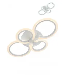 LED Плафон MERCURY 01-1763 Smarter 54W 3000K-6000K | Osvetlenieto.bg