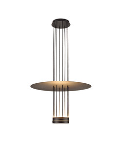 LED Полилей ELIA YL1691LEDPBK Aca Lighting 18W 3000K | Osvetlenieto.bg
