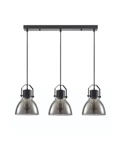 Полилей Darlena PND-22371-3-BK+SG Italux 3xE27 | Osvetlenieto.bg