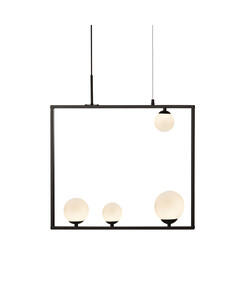 Полилей QUADRO OD91644PB Aca Lighting 4xG9 | Osvetlenieto.bg