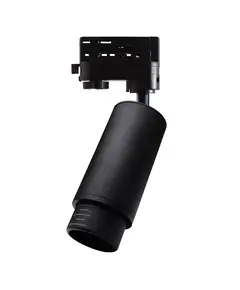 Прожектор 4L шина MICA черен ZOOM 15°-60° GU10 | Osvetlenieto.bg
