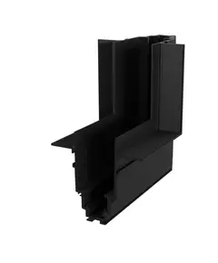 Вертикален вътрешен ъгъл за магнитна шина за вграждане Maytoni TRA004ICL-22B черен | Osvetlenieto.bg