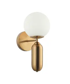 Аплик Aldeva WL-02340-1-BRO Italux 1xE27 | Osvetlenieto.bg