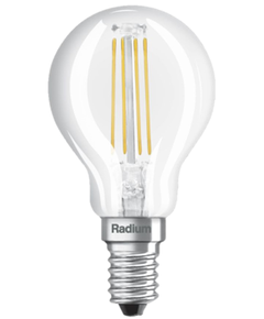 E14 4.2W 2700K Radium LED крушка Filament 470lm P45 Mini-Ball | Osvetlenieto.bg