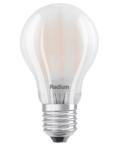 E27 4W 2700K Radium LED крушка Filament Матова 470lm A60 | Osvetlenieto.bg