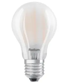 E27 4W 4000K Radium LED крушка Filament Матова 470lm A60 | Osvetlenieto.bg