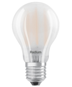 E27 4W 4000K Radium LED крушка Filament Матова 470lm A60 | Osvetlenieto.bg