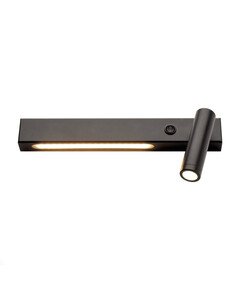 LED Аплик HERMES SF2110LEDBK Aca Lighting 12W 3000K | Osvetlenieto.bg