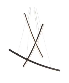 LED Полилей NAAVA YL1723LEDPBK Aca Lighting 60W 3000K | Osvetlenieto.bg