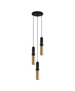 Полилей Isidora PND-14290-3-BK-BRO Italux 3xGU10 | Osvetlenieto.bg