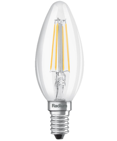 E14 4.8W 2700K Radium LED крушка Filament Димируема 470lm B35 | Osvetlenieto.bg