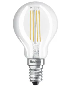 E14 3.4W 2700K Radium LED крушка Filament Димируема 470lm P45 Mini-Ball | Osvetlenieto.bg