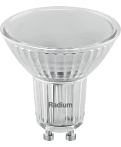 GU10 4.3W 3000K Radium LED крушка 350lm 120° | Osvetlenieto.bg