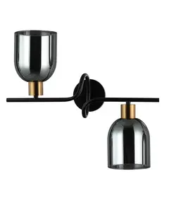 Аплик Servio WL-66892-2A-BK-SG Italux 2xE14 | Osvetlenieto.bg