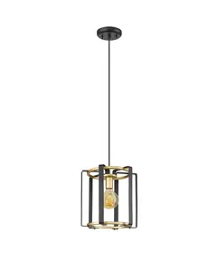 Полилей Primero PND-44003-1-BK-GD Italux 1xE27 | Osvetlenieto.bg