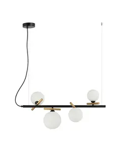 Полилей Reverso PND-5622-4-BK-W Italux 4xG9 | Osvetlenieto.bg