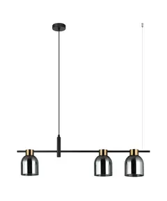 Полилей Servio PND-66892-3-BK-SG Italux 3xE14 | Osvetlenieto.bg