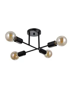 Плафон Formio PND-4052-4-BL Italux 4xE27 | Osvetlenieto.bg