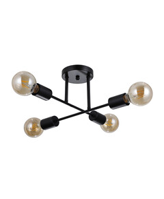 Плафон Formio PND-4052-4-BL Italux 4xE27 | Osvetlenieto.bg