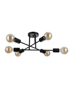 Плафон Formio PND-4052-6-BL Italux 6xE27 | Osvetlenieto.bg