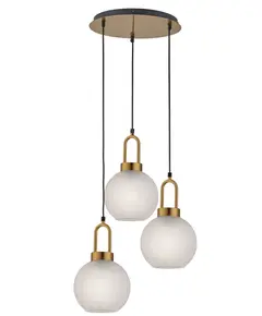 Полилей DORIA 4249700 Viokef 3xE27 | Osvetlenieto.bg