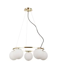 Полилей Larosa PND-33453-5-ABR Italux 5xE27 | Osvetlenieto.bg