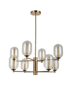 Полилей Perano PND-4215-8-HBR Italux 8xG9 | Osvetlenieto.bg