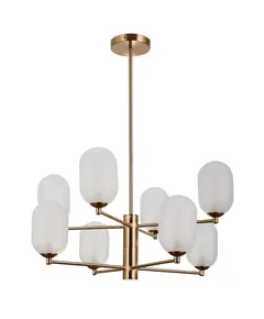 Полилей Perano PND-4215-8A-HBR-SAT Italux 8xG9 | Osvetlenieto.bg