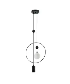 Полилей Trosti PND-428892-BK Italux 1xG9+1xGU10 | Osvetlenieto.bg