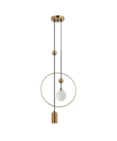 Полилей Trosti PND-428892-BRO Italux 1xG9+1xGU10 | Osvetlenieto.bg