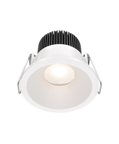 LED Луна за баня за вграждане Zoom DL034-01-06W3K-W Maytoni 6W 3000K IP65 | Osvetlenieto.bg