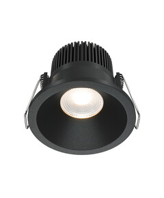 LED Луна за баня за вграждане Zoom DL034-01-06W4K-B Maytoni 6W 4000K IP65 | Osvetlenieto.bg
